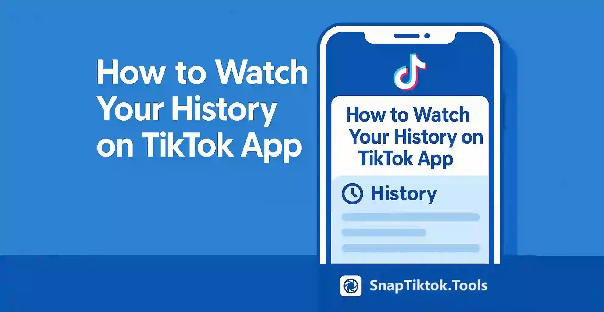 How to Watch Your History on TikTok App