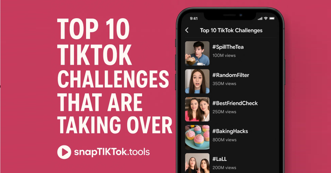 Top 10 TikTok Challenges That Are Taking Over